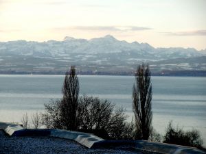 Winterbild zum Säntis - Bild 18: Ferienwohnung Sauer in Immenstaad - mit herrlichem Panorama-See-/Alpenblick