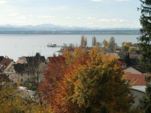schöne Sicht im Herbst - Bild 20: Ferienwohnung Sauer in Immenstaad - mit herrlichem Panorama-See-/Alpenblick