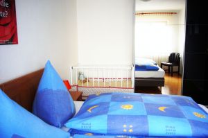 Wählen Sie ob Sie ein Doppelbett oder 2 Einzelbetten bevorzugen. - Bild 5: Deutschle am Bodensee beliebt bei alt und jung. Viele Extras ohne Aufpreis