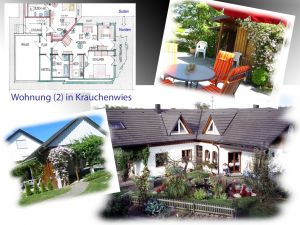Ansicht-Grundriss-Carport - Bild 2: Ferienwohnung nördlicher Bodensee Wohnung (2) 75 qm