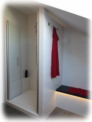 Wohnung (2) Badezimmer - Bild 15: Ferienwohnung nördlicher Bodensee Wohnung (2) 75 qm