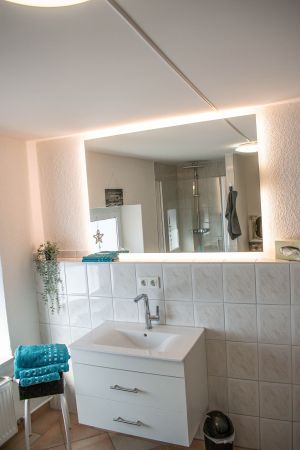Badezimmer Bild 7: Bodensee / Halbinsel Höri / Ferienwohnung Rosa 2.0